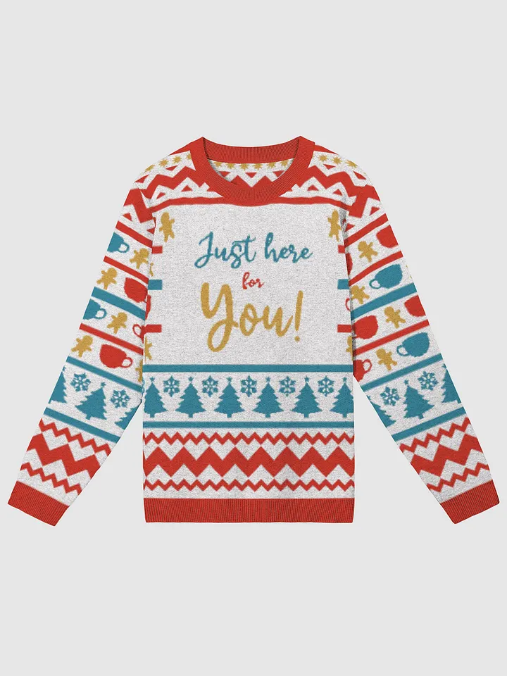 Ugly Sweater Rustic Just Here For You! product image (1)