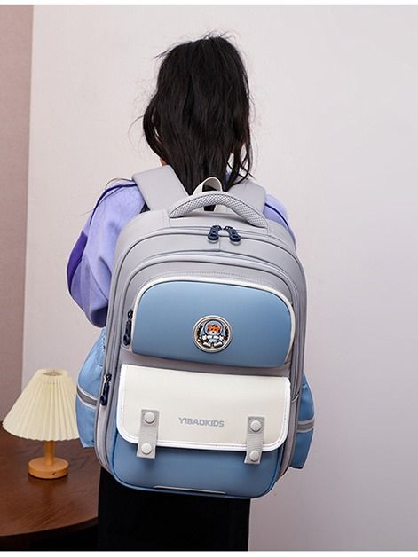 New Primary School Student Burden Relief Spine Protection Schoolbag Multi-compartment Scratch-resistant Wear-resistant Backpack product image (3)