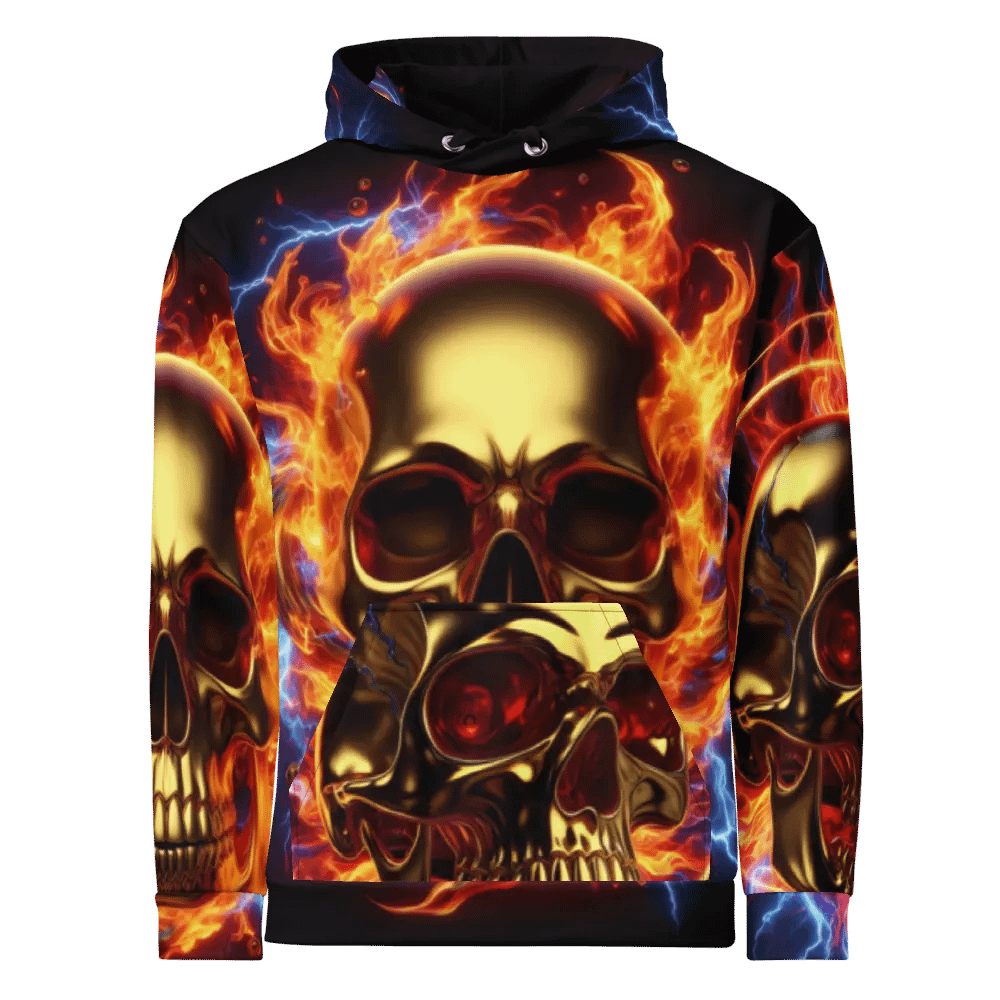 Ember Skull - Unisex Skull Hoodie #4 product image (1)