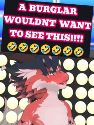 A burglar wouldn't want to see this!#fyp #funny #familyfeud #vrchat #furry