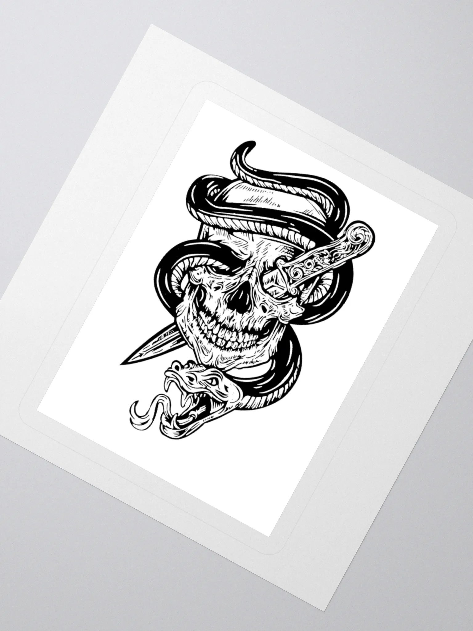 skull and dagger stickers product image (6)