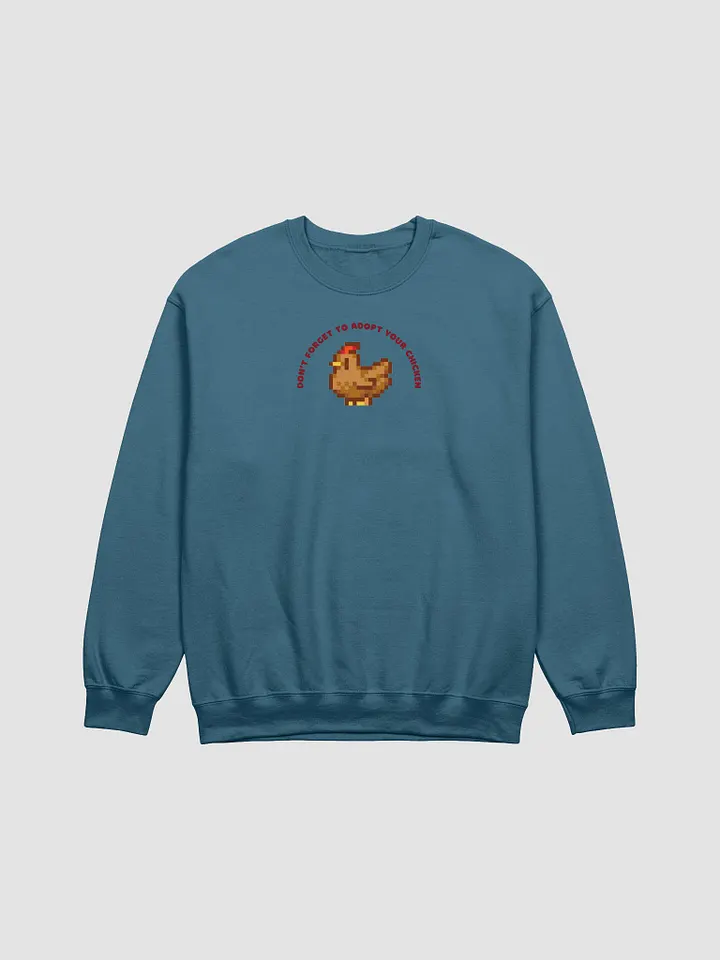 Sweet Adopt A Chicken Stardew Lightweight Sweatshirt product image (1)