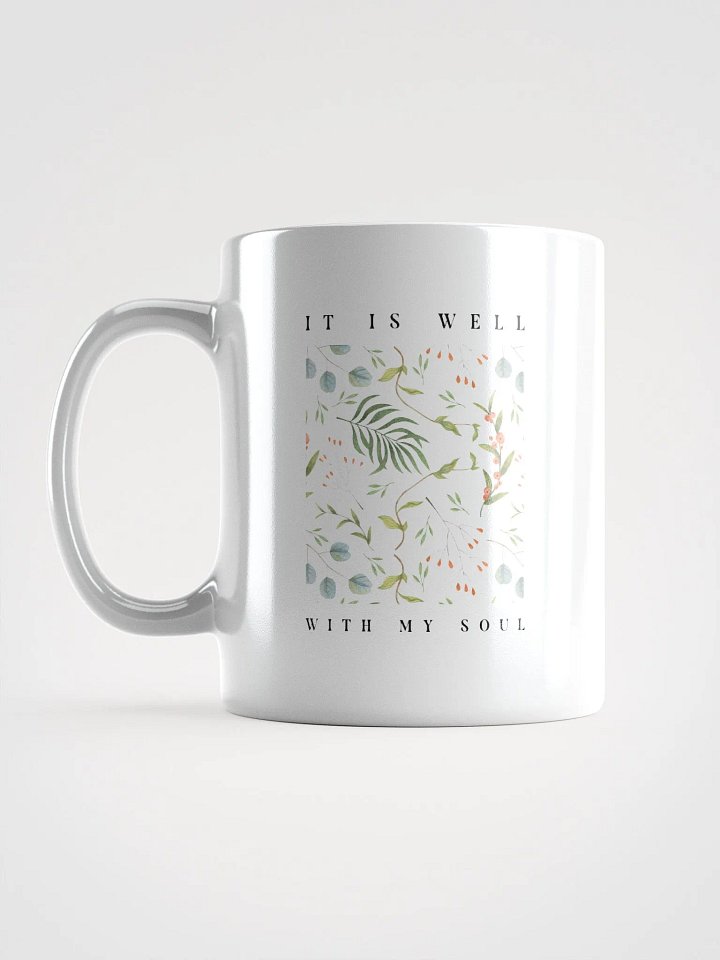 It Is Well With My Soul Flowers Mug product image (2)