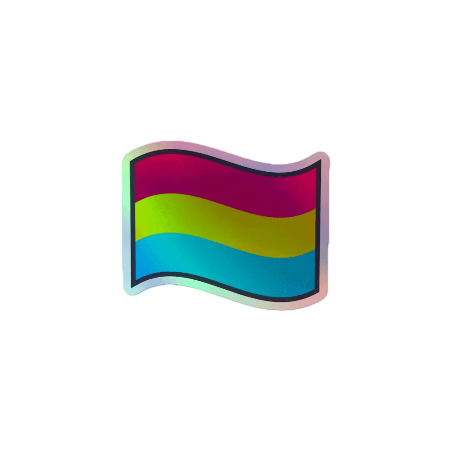 Pastel Waves Holographic Sticker Set product image (1)