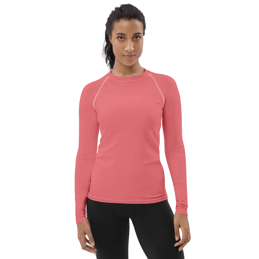 Pink Women's Rash Guard product image (1)