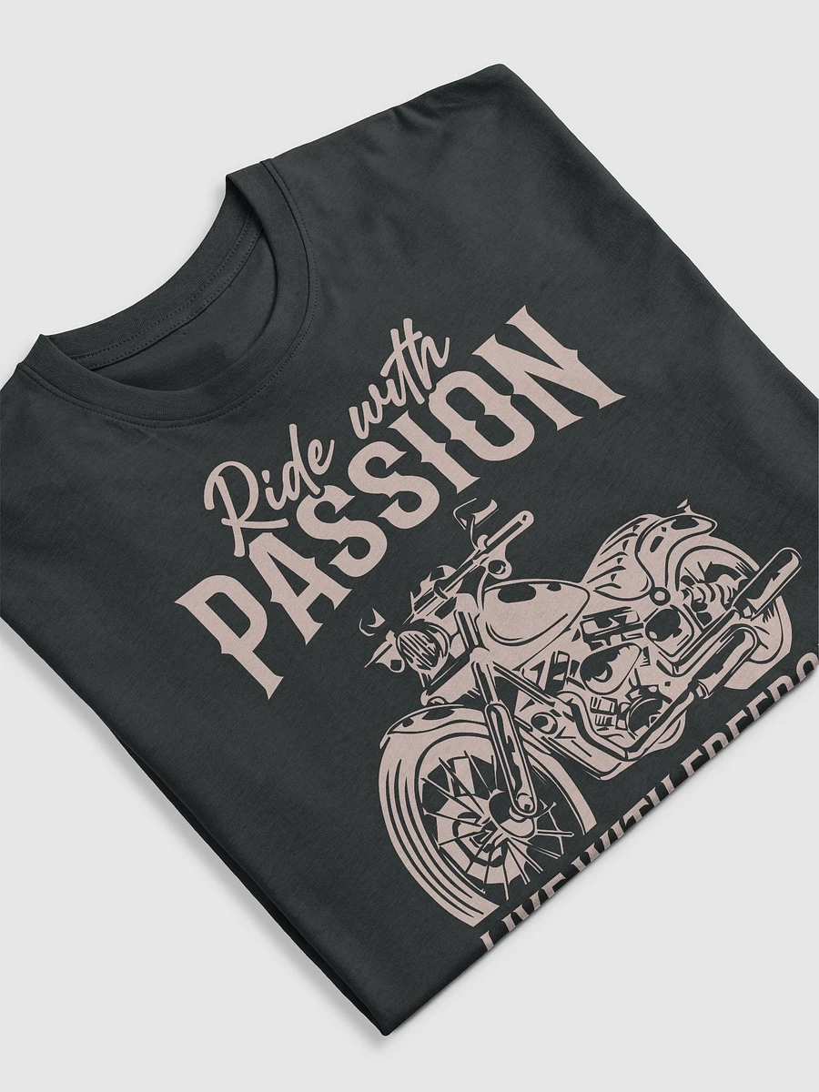 Passion & Freedom Motorcycle Graphic Tee product image (5)