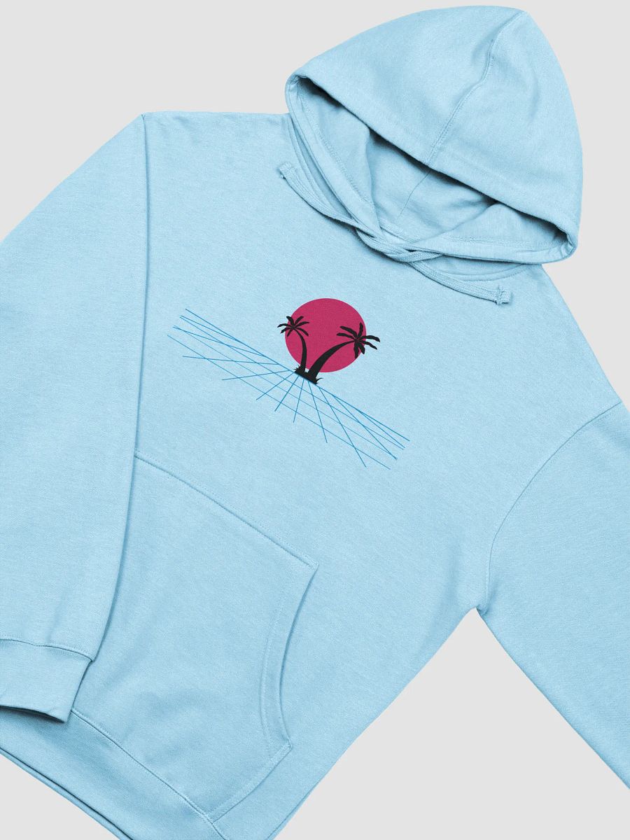 Retro Synthwave Sunset Hoodie product image (3)