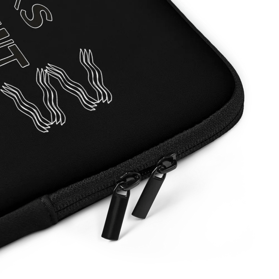 Winners Never Quit and Quitters Never Win - Black - Laptop Sleeve product image (4)