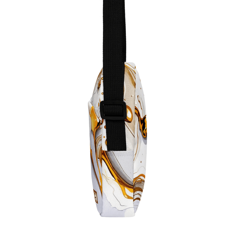 Golden Swirls All-Over Crossbody Bag product image (8)