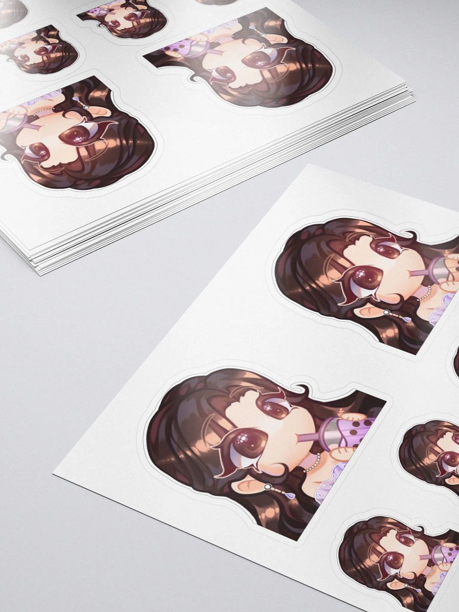 Boba Emotes Sticker Sheet product image (5)