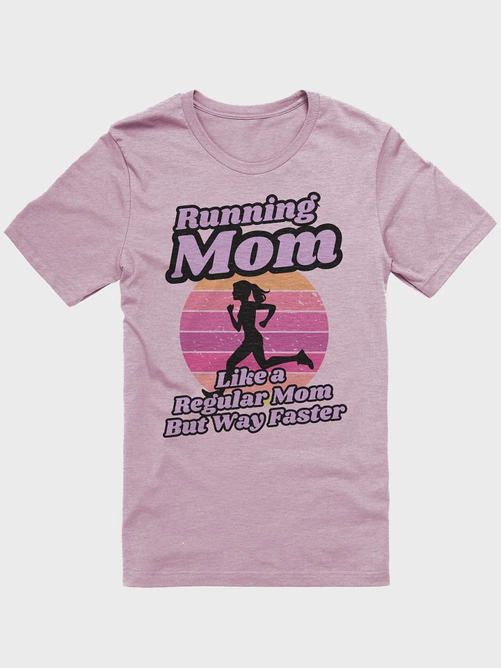 Sunset Runner Mom T-Shirt product image (4)