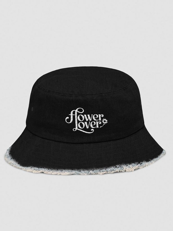 Flower Lover Denim Bucket Hat product image (1)