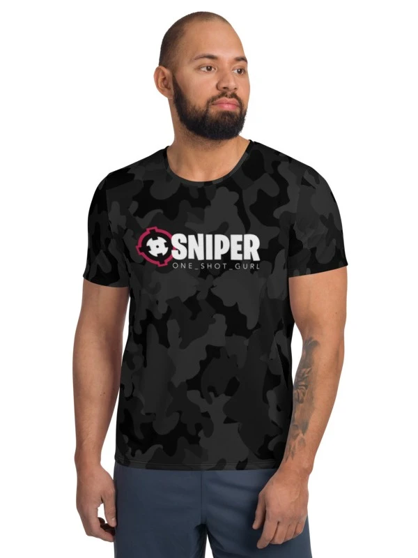 Sniper All-Over Print Camo T-Shirt product image (4)