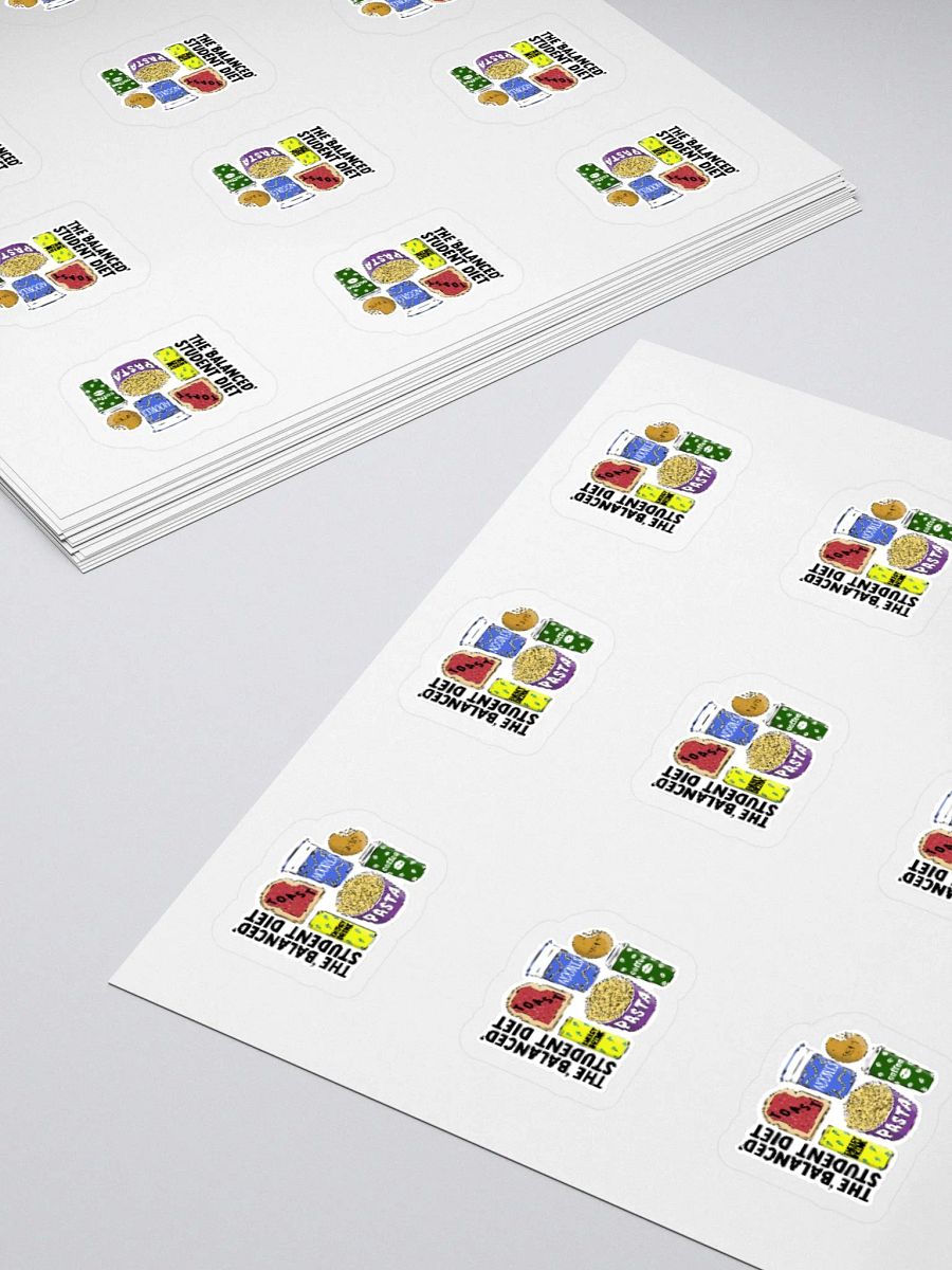 Student Diet Sticker (SMALL Sheet) product image (4)