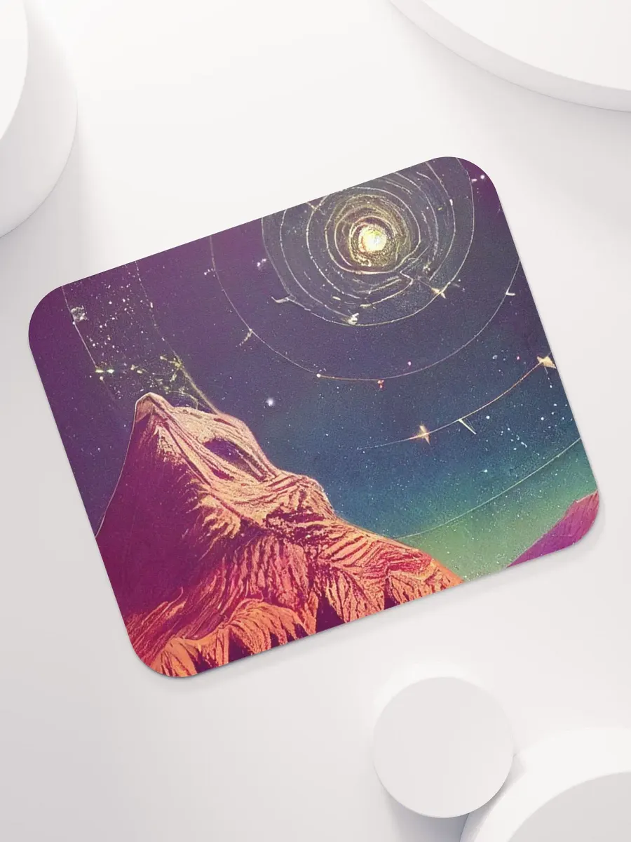 Starry Mountain Mouse Pad product image (7)