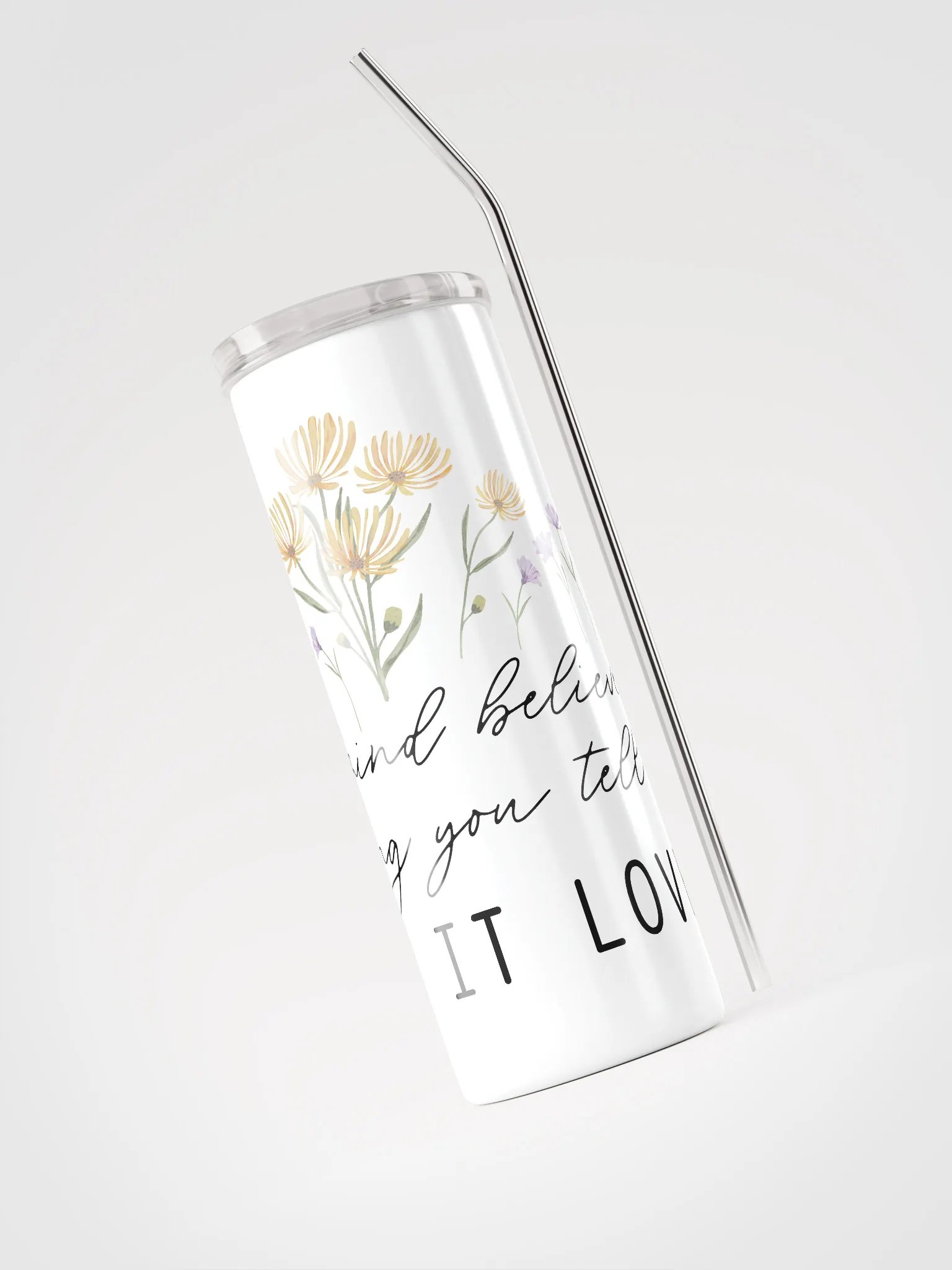 Stainless Steel Tumbler - 