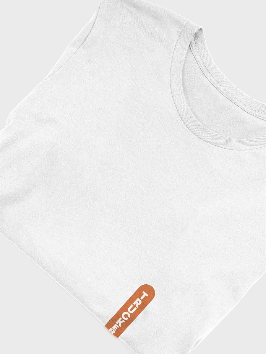 Trucker Dylan Cut Out Vertical Orange Logo T-Shirt - Light product image (5)