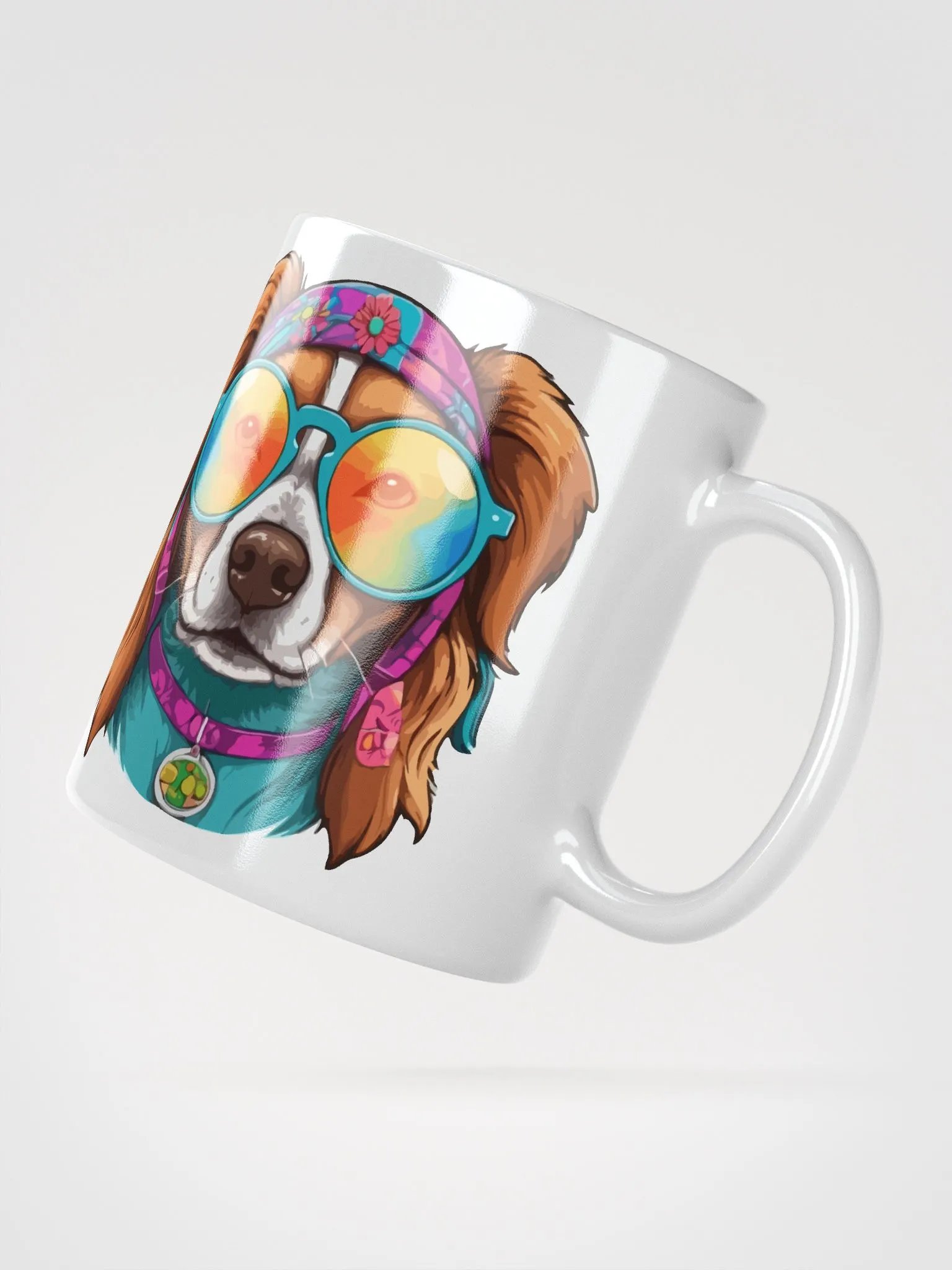 Hippie Dog 3 , Mug product image (4)