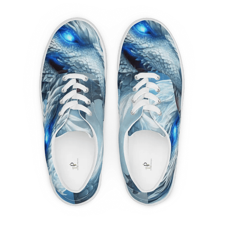 Frostbite Dragon Men's Canvas Shoes product image (2)