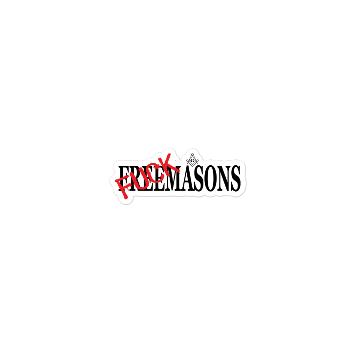 Fuck Masons - Die-Cut Magnets product image (1)