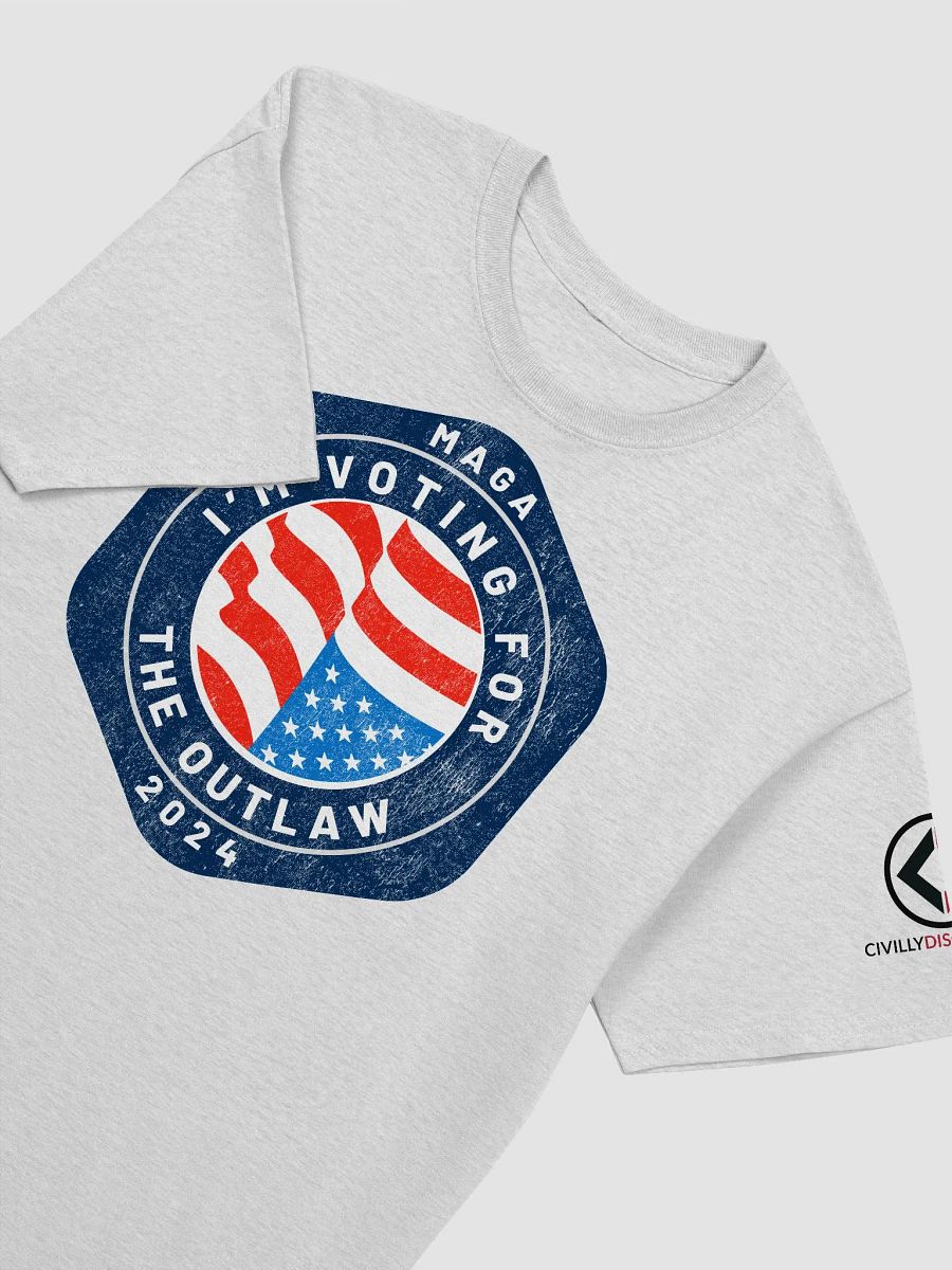 I'm Voting for the Outlaw - MAGA 2024 T-Shirt product image (27)