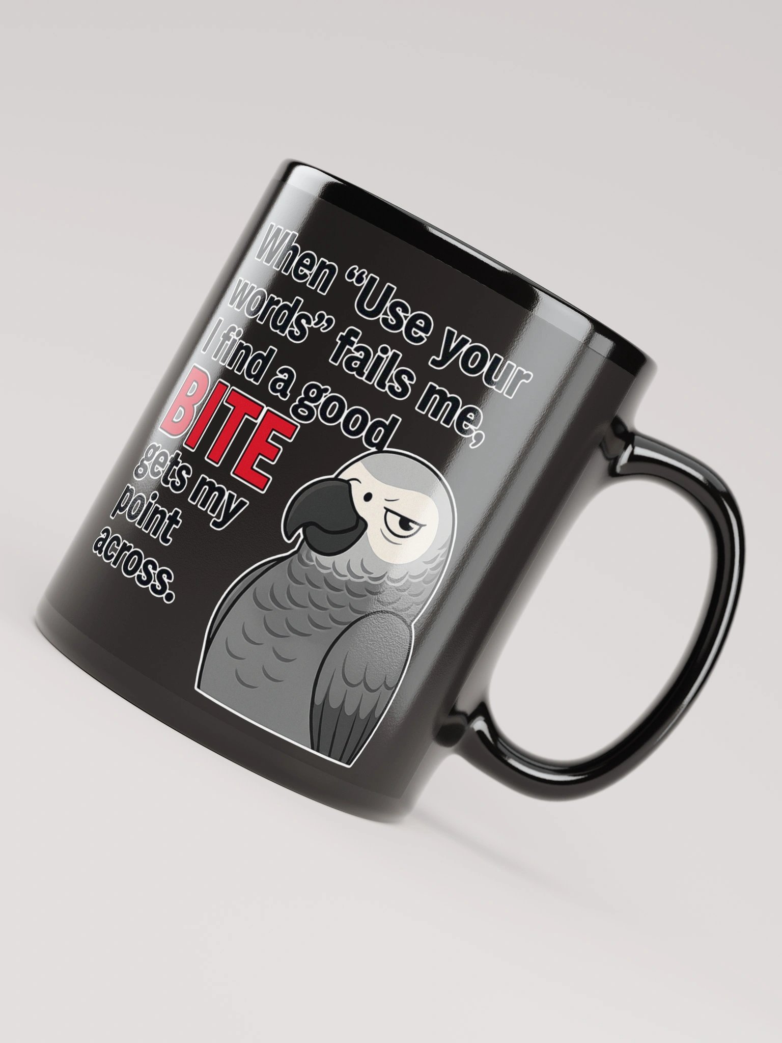 Grey Communication Skills Mug product image (4)