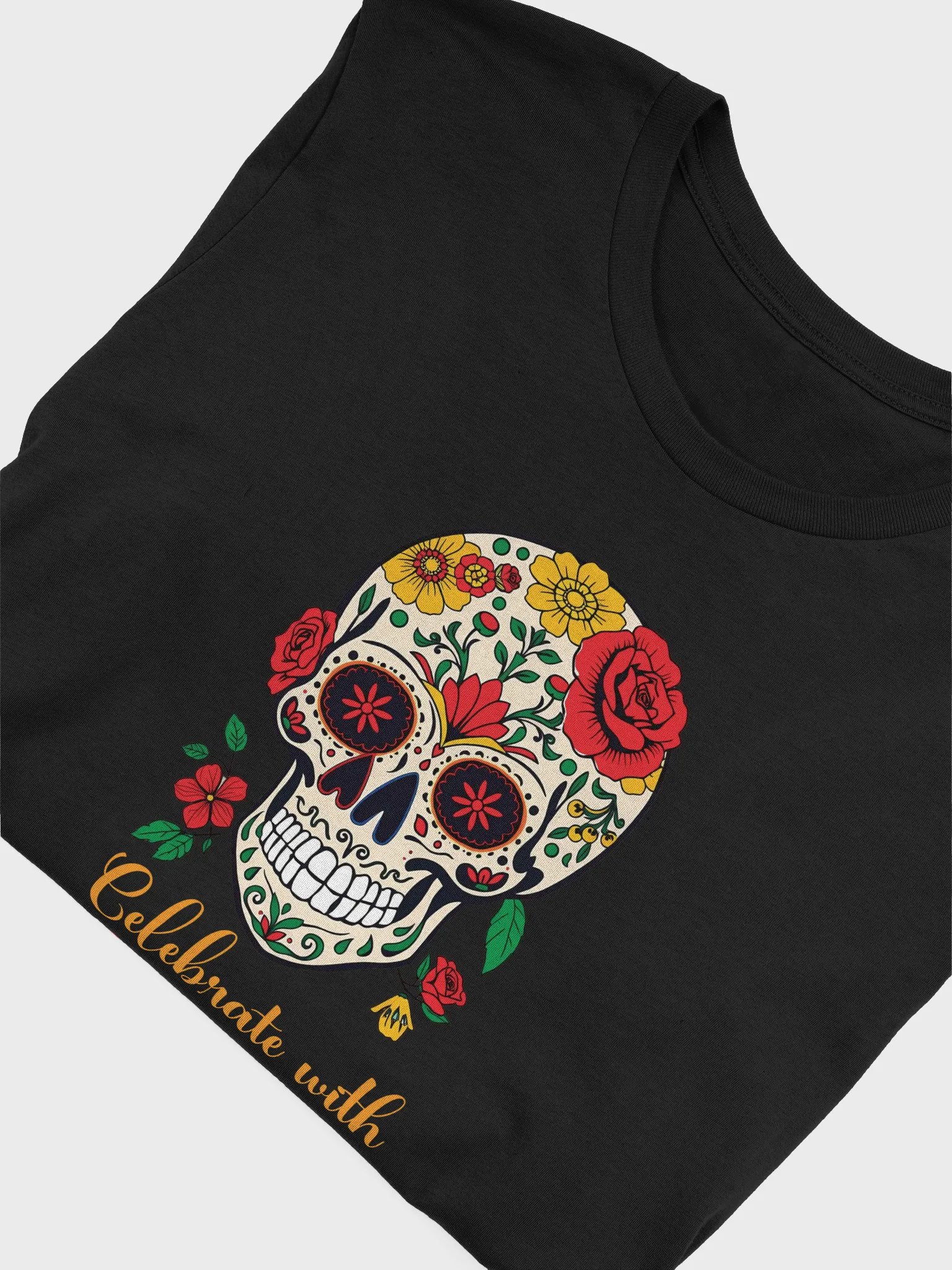Celebrate with Calaveras Sugar Skull T-Shirt product image (24)