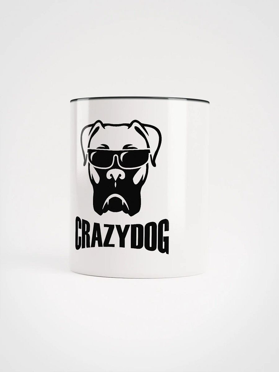 CrazyDog Ceramic Mug with Color Inside product image (1)