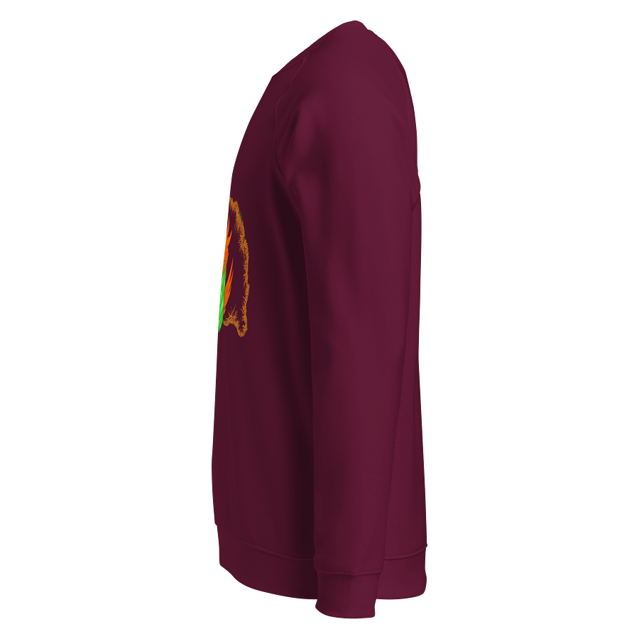 Dragon's Fiery Embrace Organic Sweatshirt product image (3)