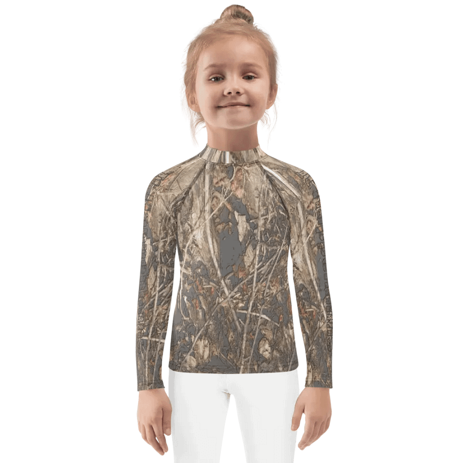 Kids Rash Guard - Dead Split - It Happennnns Camo product image (1)