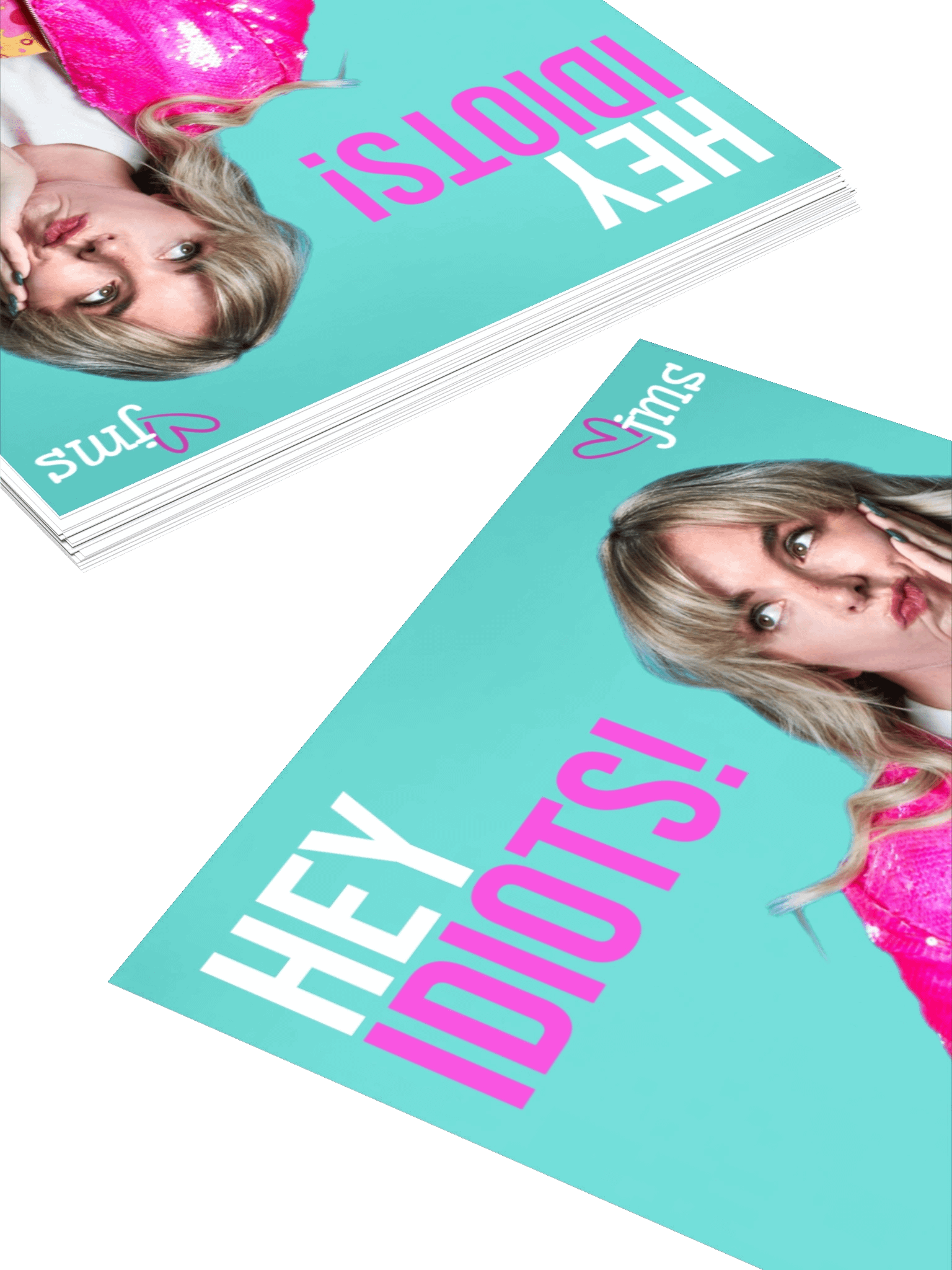 Hey Idiots! Podcast COVER Sticker product image (11)