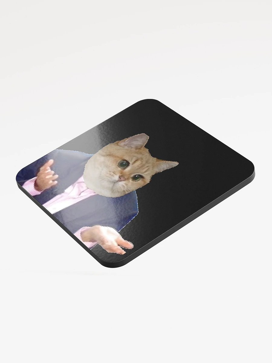 Glossed Cork Coaster: Meme Cats 2 product image (3)