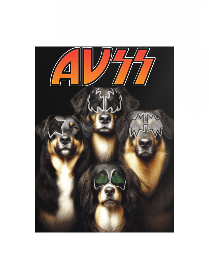 Australian Shepherd Classic Hard Rock Poster product image (1)