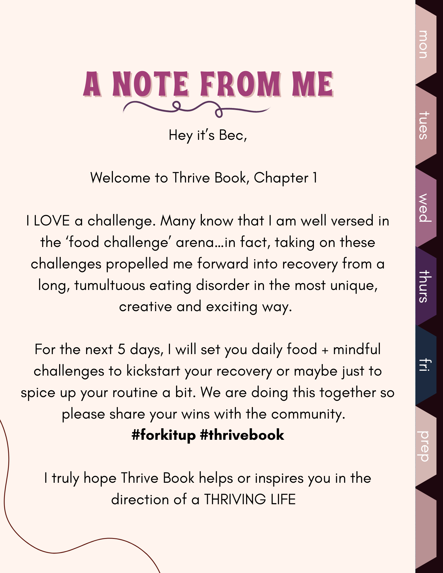 Thrive Book - 5 DAY CHALLENGE product image (2)