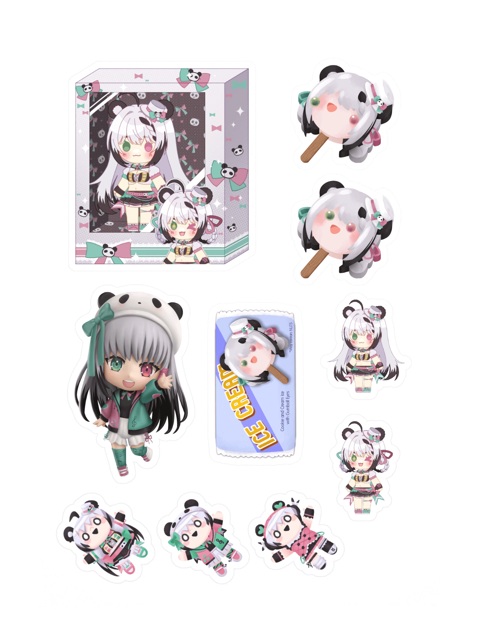 Utano Pandora Silly Collection Stickers B product image (3)
