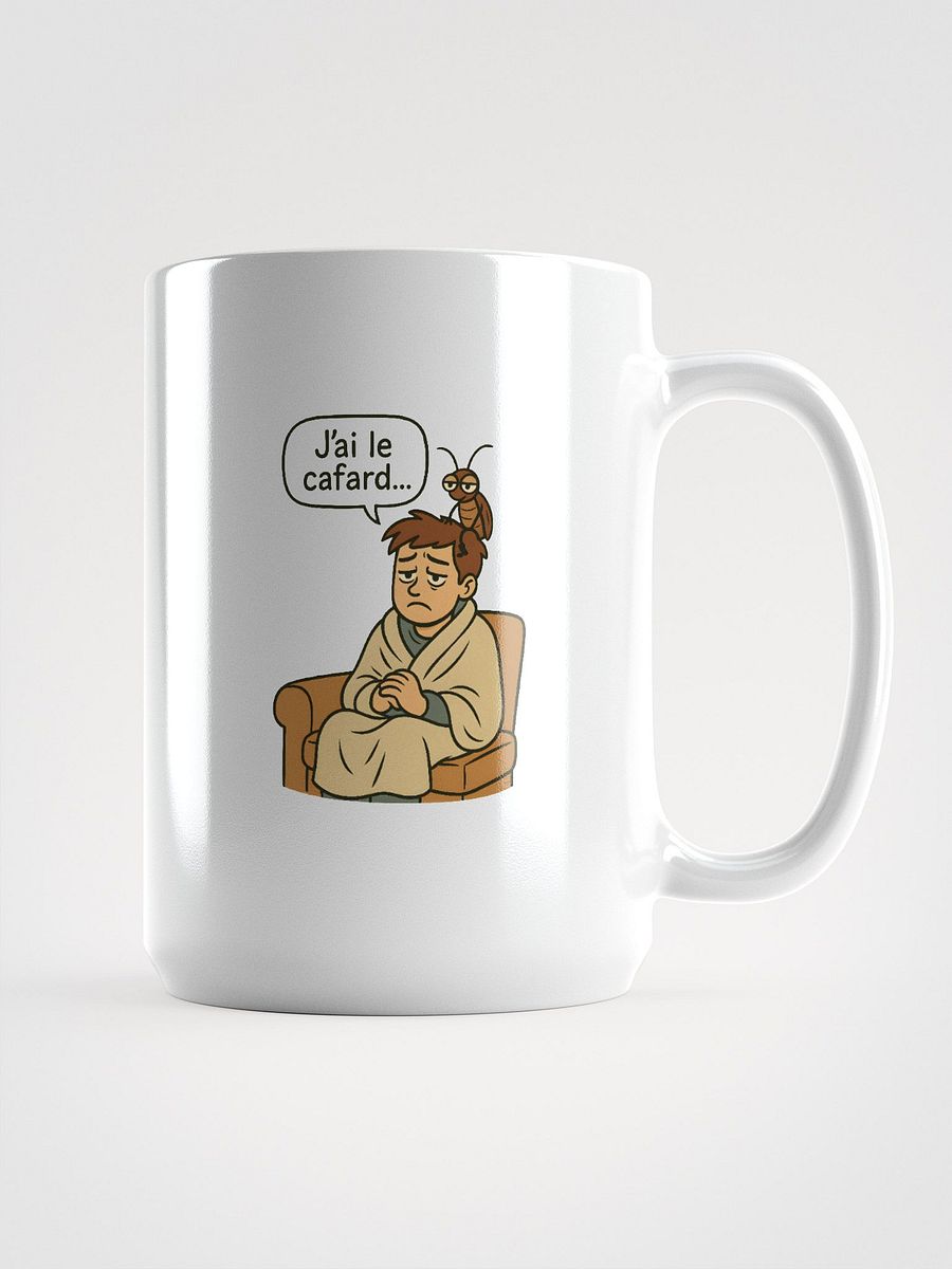Avoir le cafard To feel depressed mug by dark alphabet product image (1)
