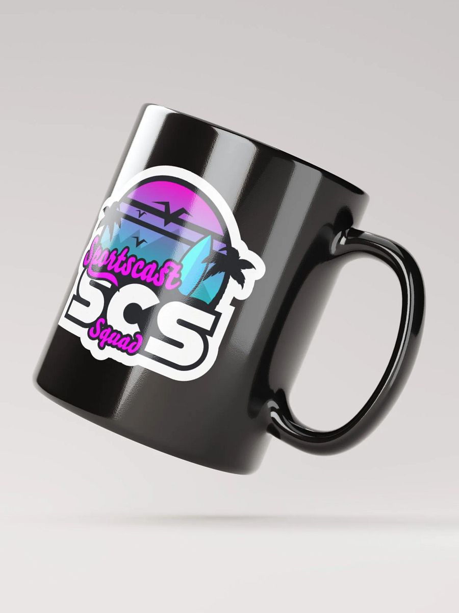 SCS SUMMERTIME GLOSSY BLACK MUG product image (5)