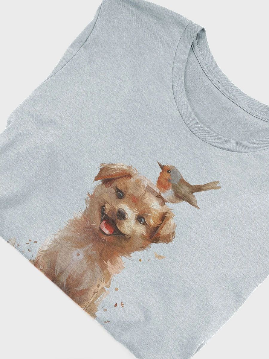 Puppy with Robin on its head product image (5)