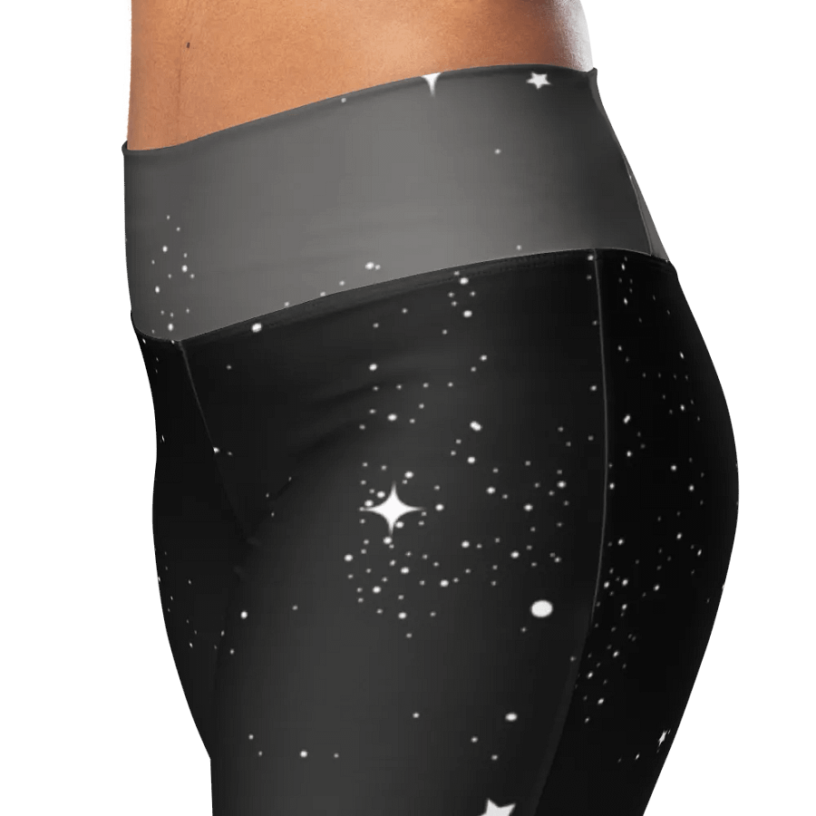 Starry Night Sky Flare Leggings product image (3)