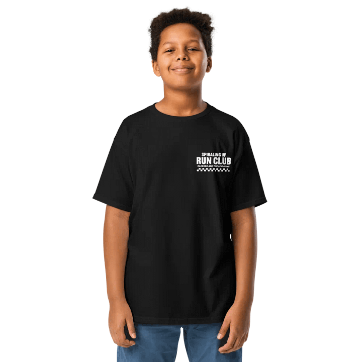 YOUTH - Spiraling Up Run Club Tee product image (1)