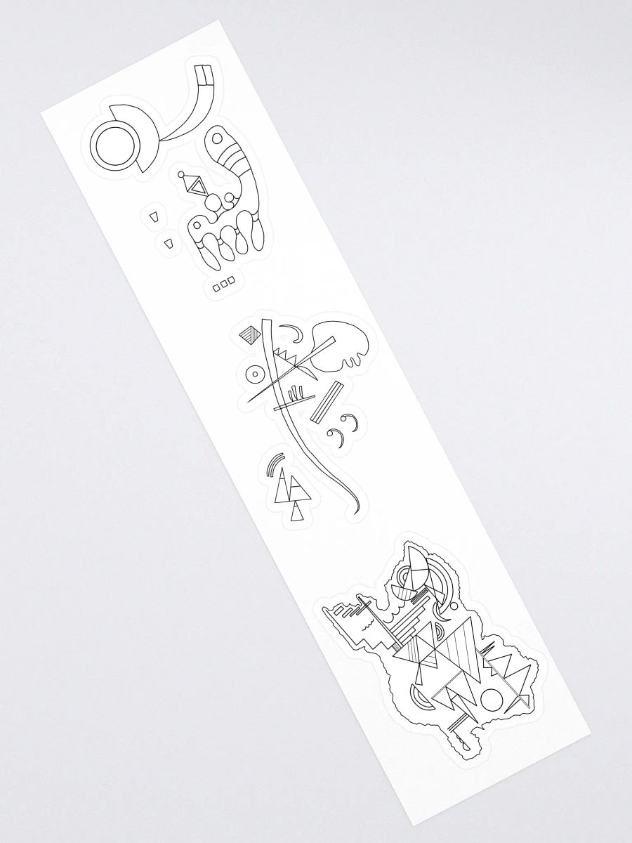 Color-Your-Own Kandinsky's Stickers! product image (2)