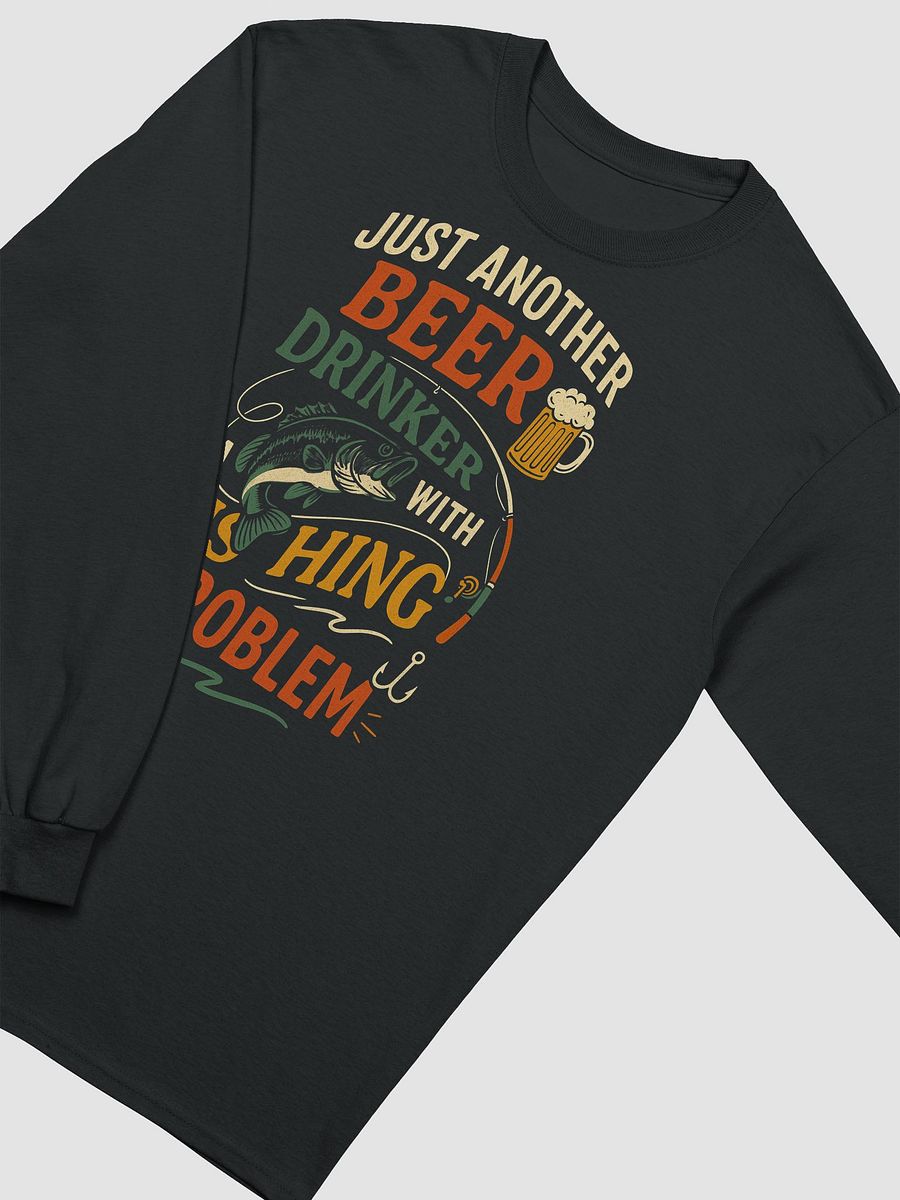 Long Sleeve Fisherman Tee – Just Another Beer Drinker Design product image (9)