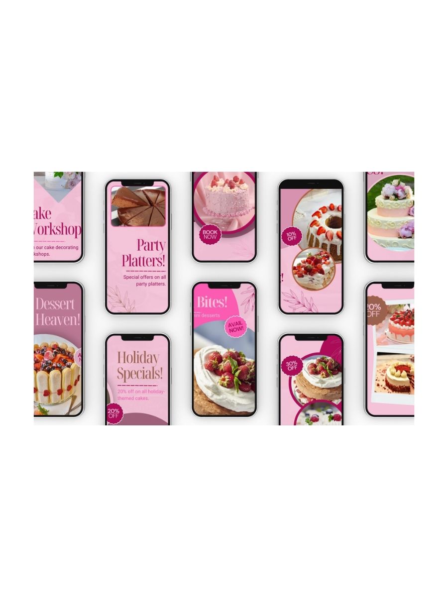 Cake Shop Promotion Templets product image (6)