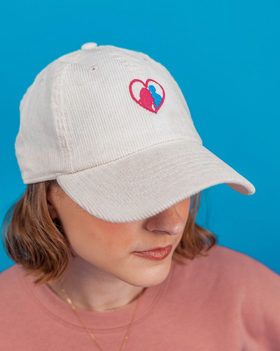 HappyFamilyShow Corduroy Embroidered Logo Hat product image (3)
