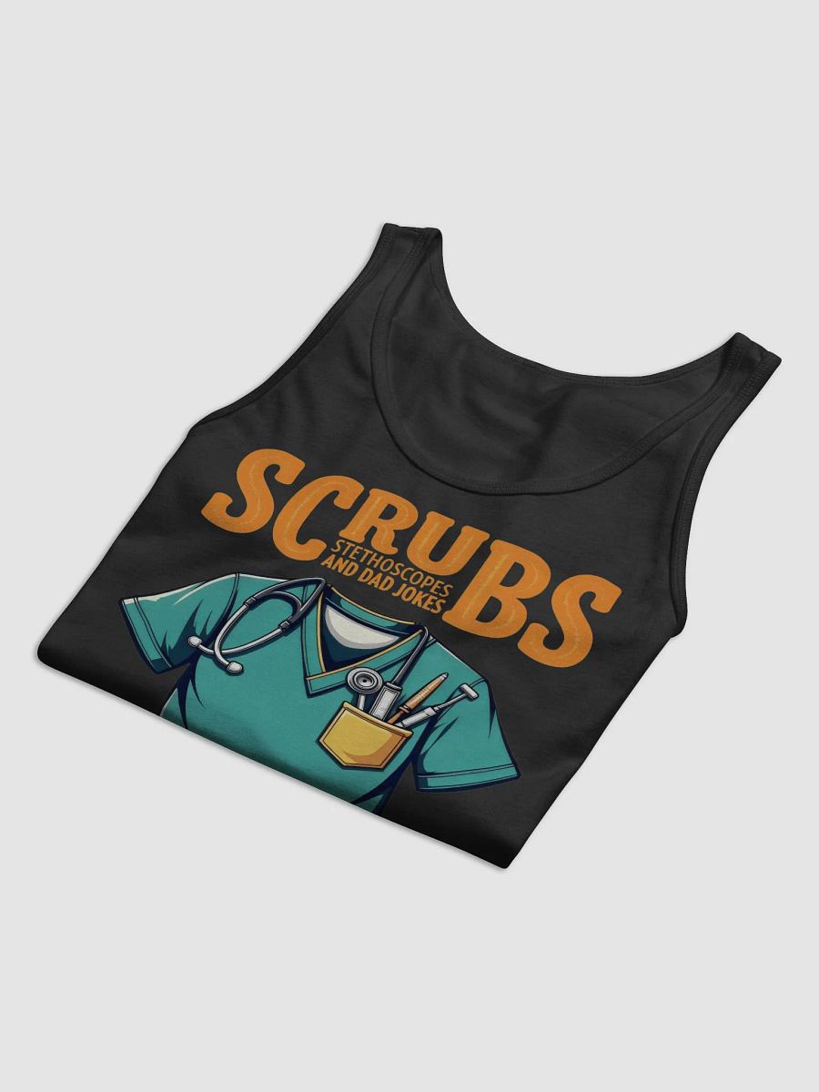 dad jokes, Stylish Scrubs and Stethoscopes Jersey Tank product image (9)