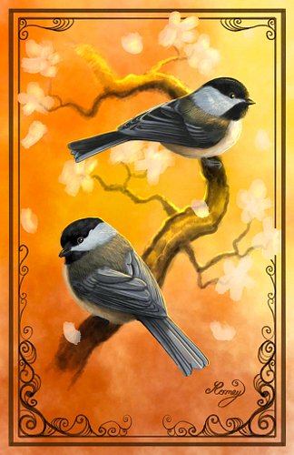 My original piece “Black Cap Chickadee” 11x17 digital painting. Part of my series of Native Birds of the Mountain State. 

Th...