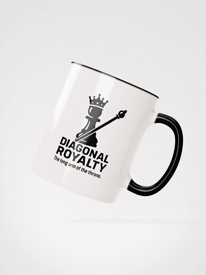 Diagonal Royalty - Ceramic Mug with Color Inside product image (18)
