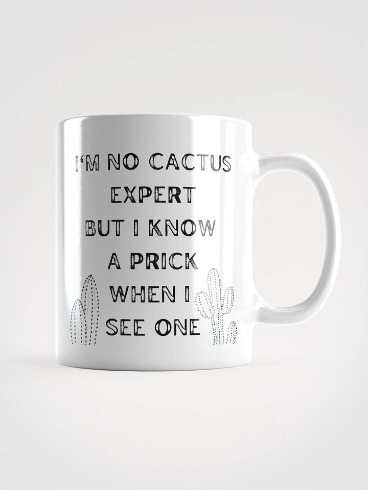 Cactus Expert Joke Mug – A Prickly Dose of Sarcasm product image (1)