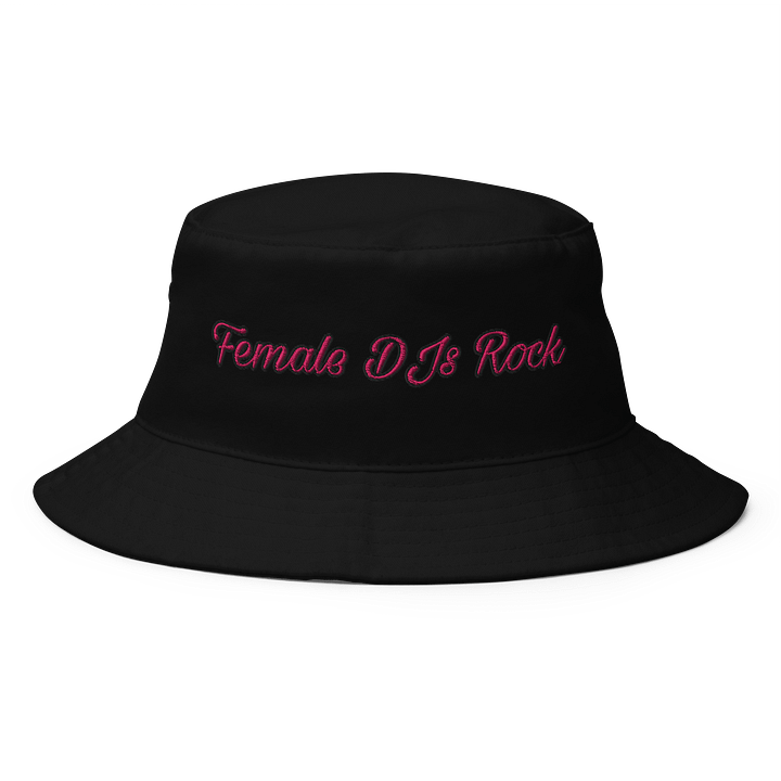 Female DJs Rock Bucket Hat Hot Pink product image (1)