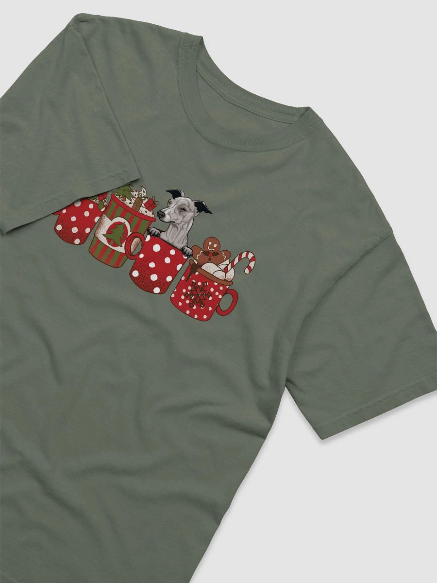 Cute Italian Greyhound in a Christmas Cup T-Shirt | Funny Christmas Iggy Pup in a Cup product image (21)